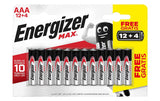 Energizer Batterie MAX AAA