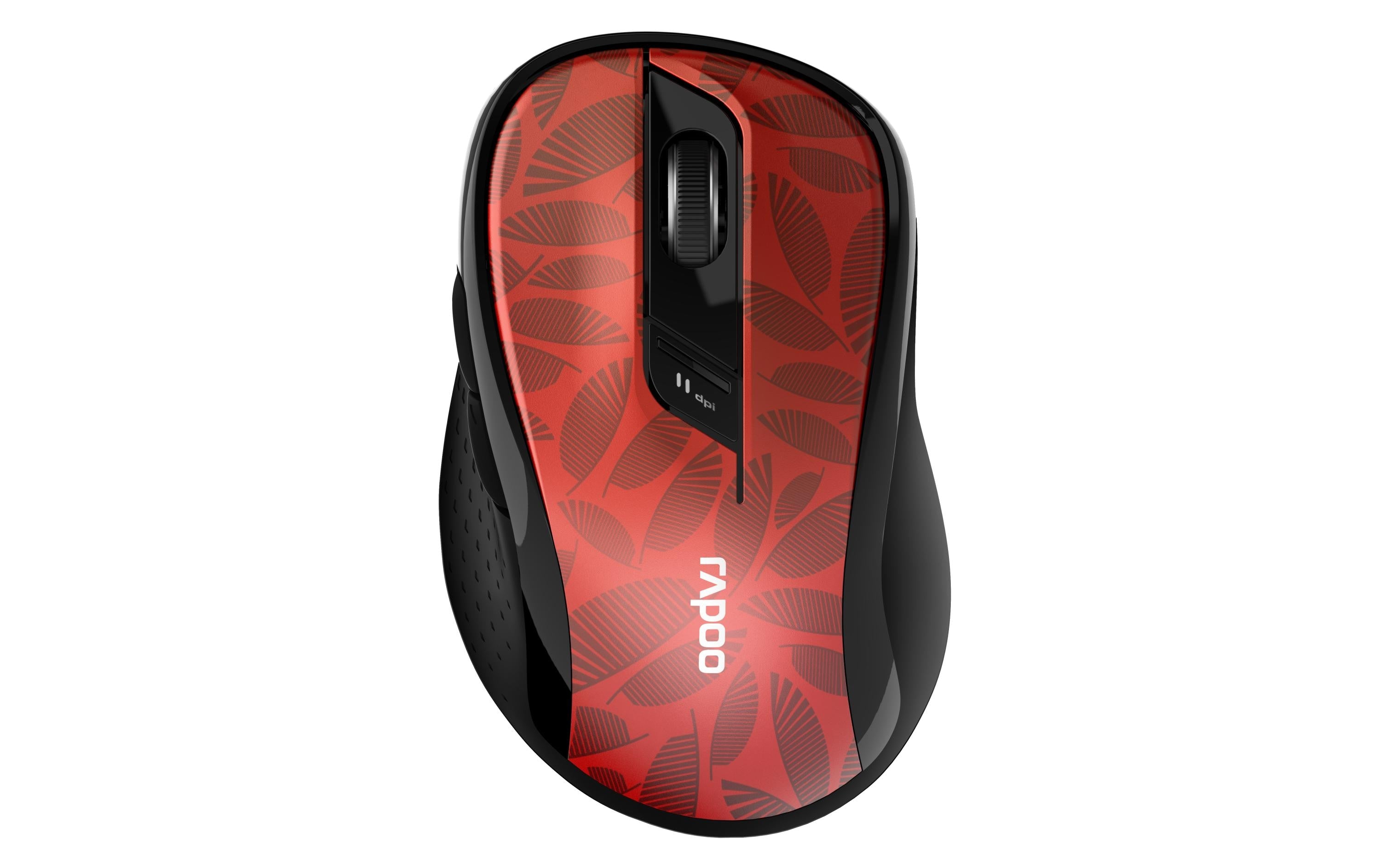 Rapoo Mouse M500 Silent Maus rot