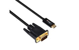Club 3D Kabel USB %Type-C - VGA, 5 m,
