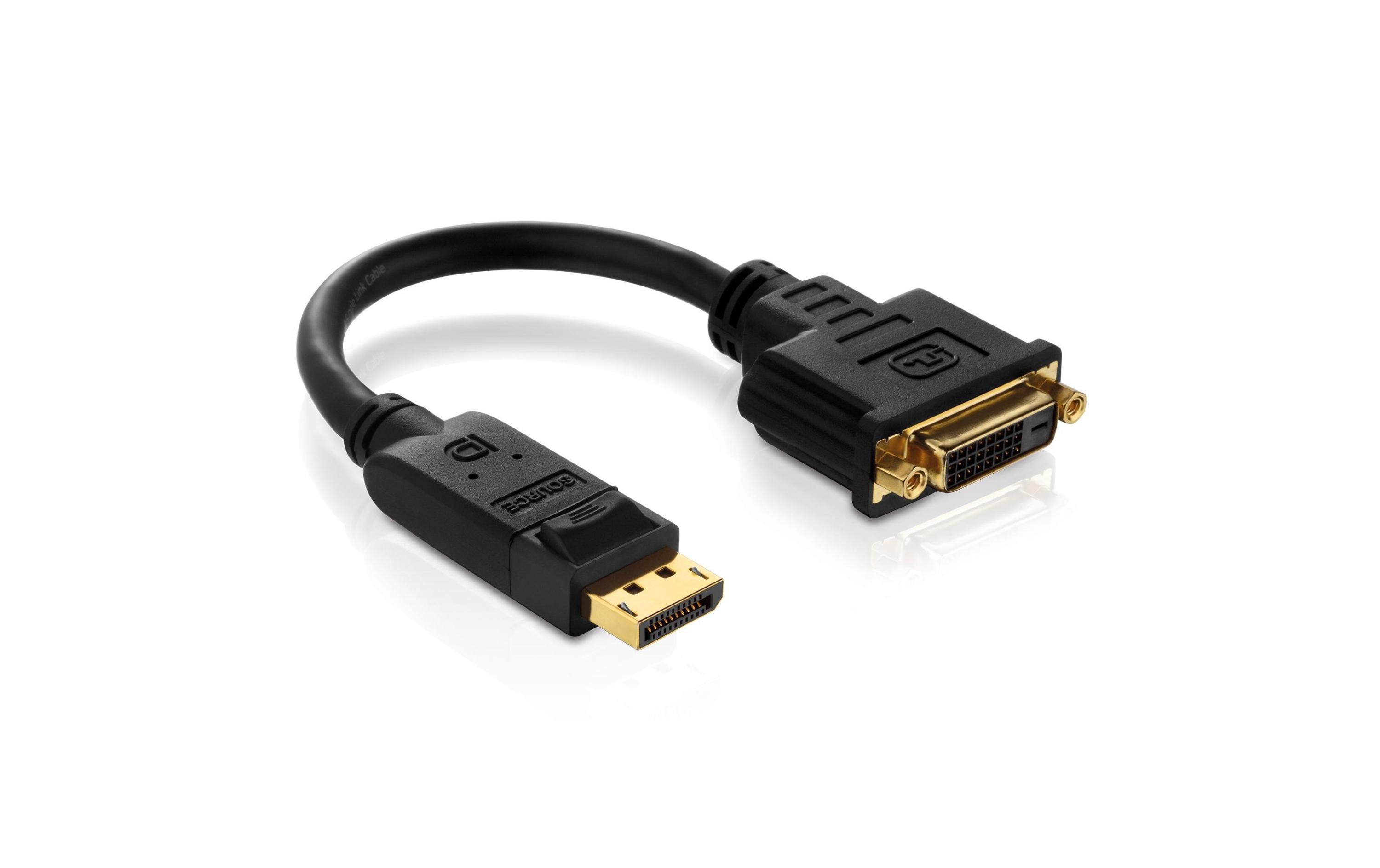 PureInstall DisplayPort auf DVI Adapter