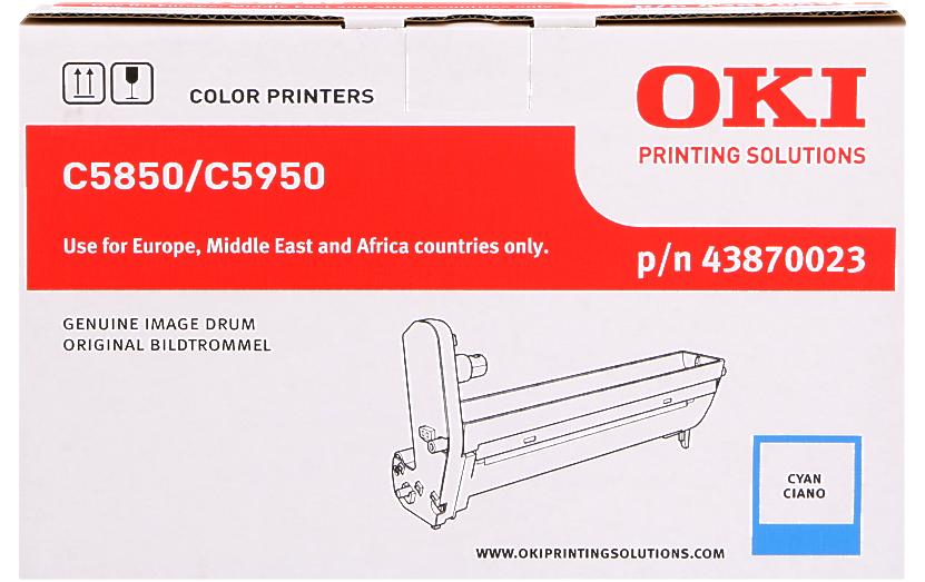 Bildtrommel cyan zu OKI C5850/5950