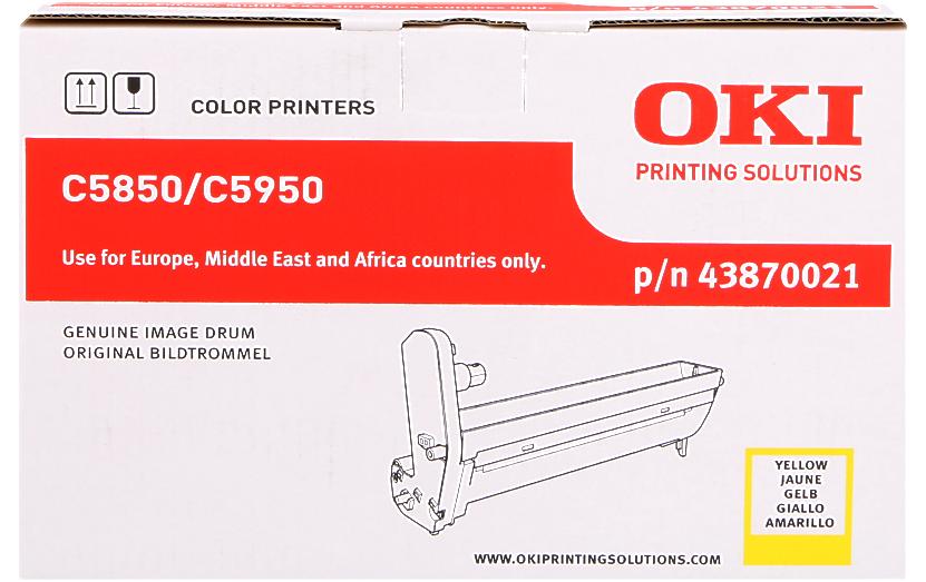 Bildtrommel yellow zu OKI C5850/5950