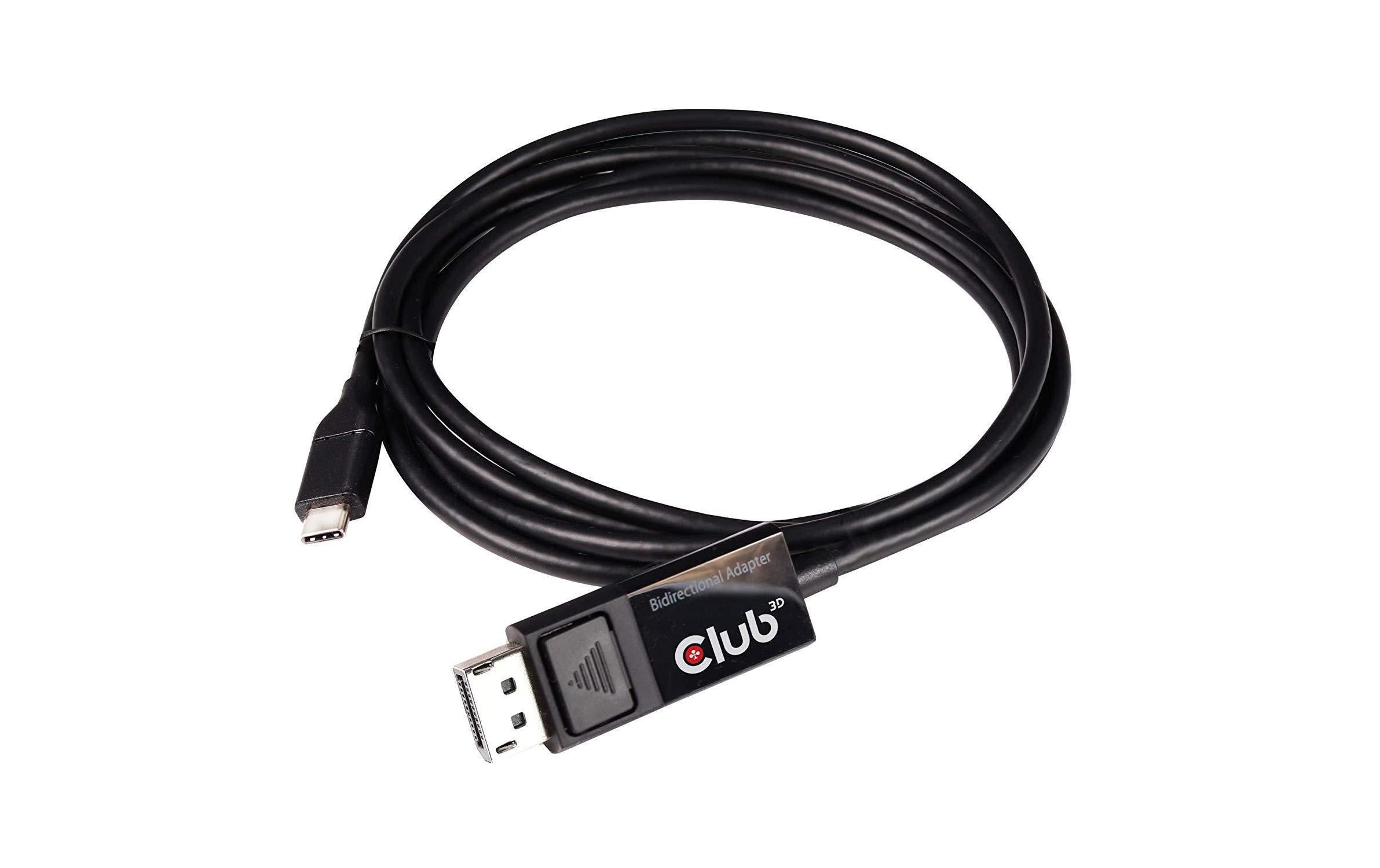 Club 3D Adapter USB Type C Kabel auf DP 1.4