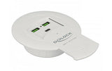 Delock 64065 USB-Hub für Tischeinbau