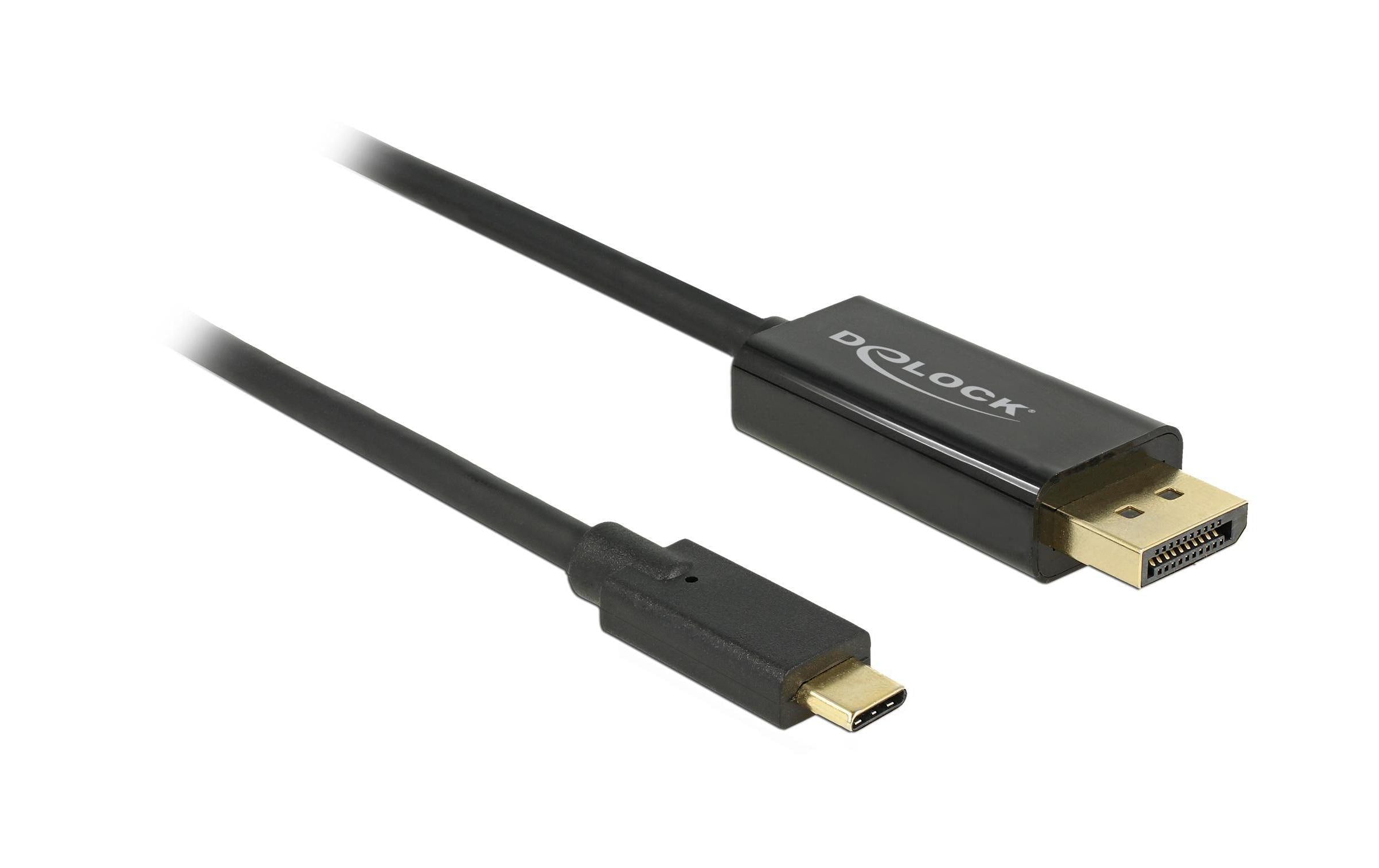 Delock, Kabel 4K 60Hz USB Type-C - DisplayP
