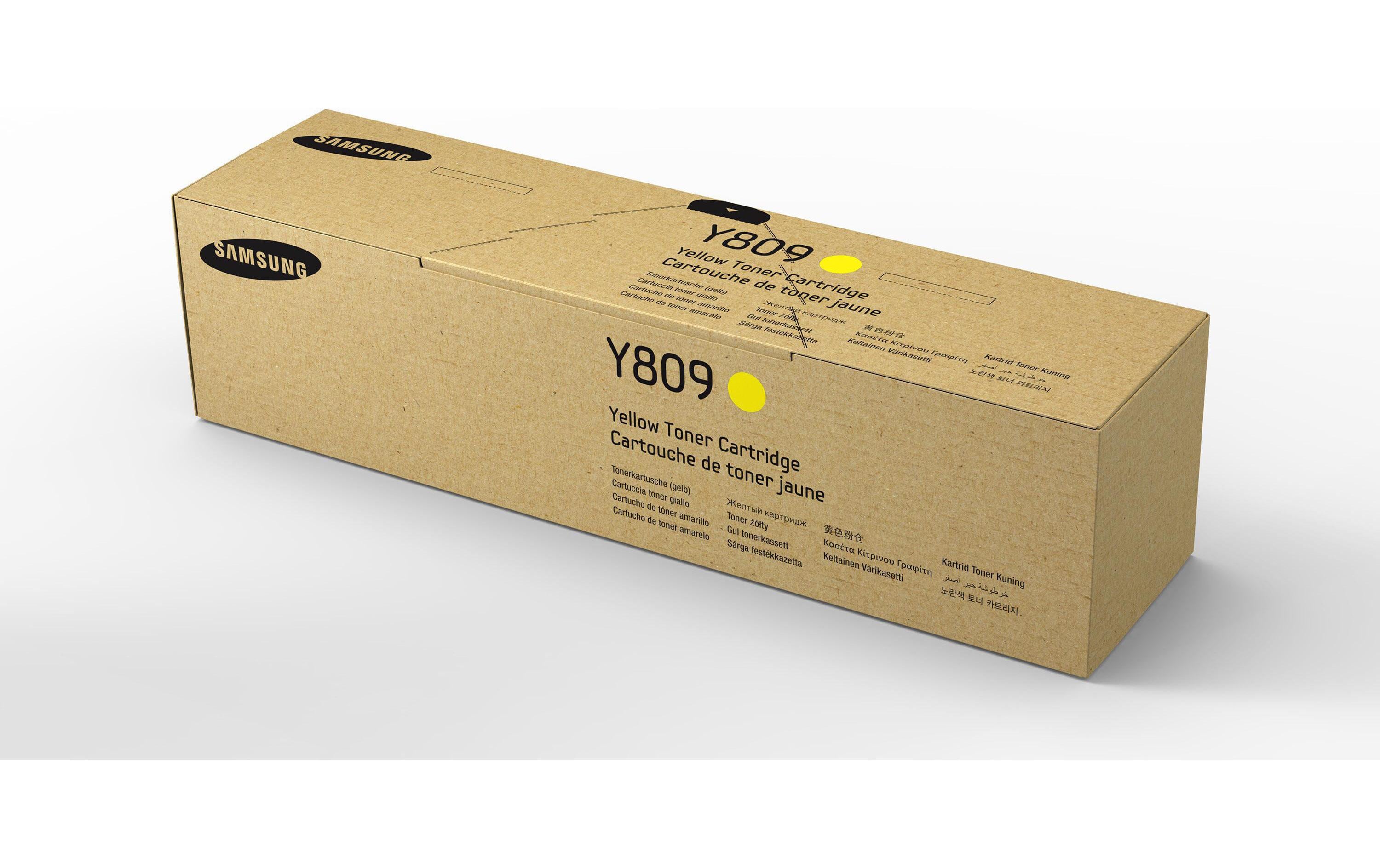 Samsung HP Toner CLT-Y809S Yellow SS742A
