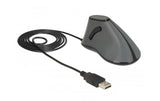 Delock 12527 5 Tasten Maus, Kabelgebunden