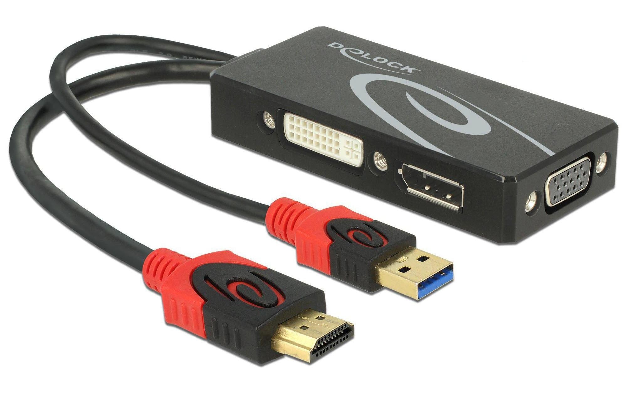 Delock HDMI Adapter, 4K bis 30hz