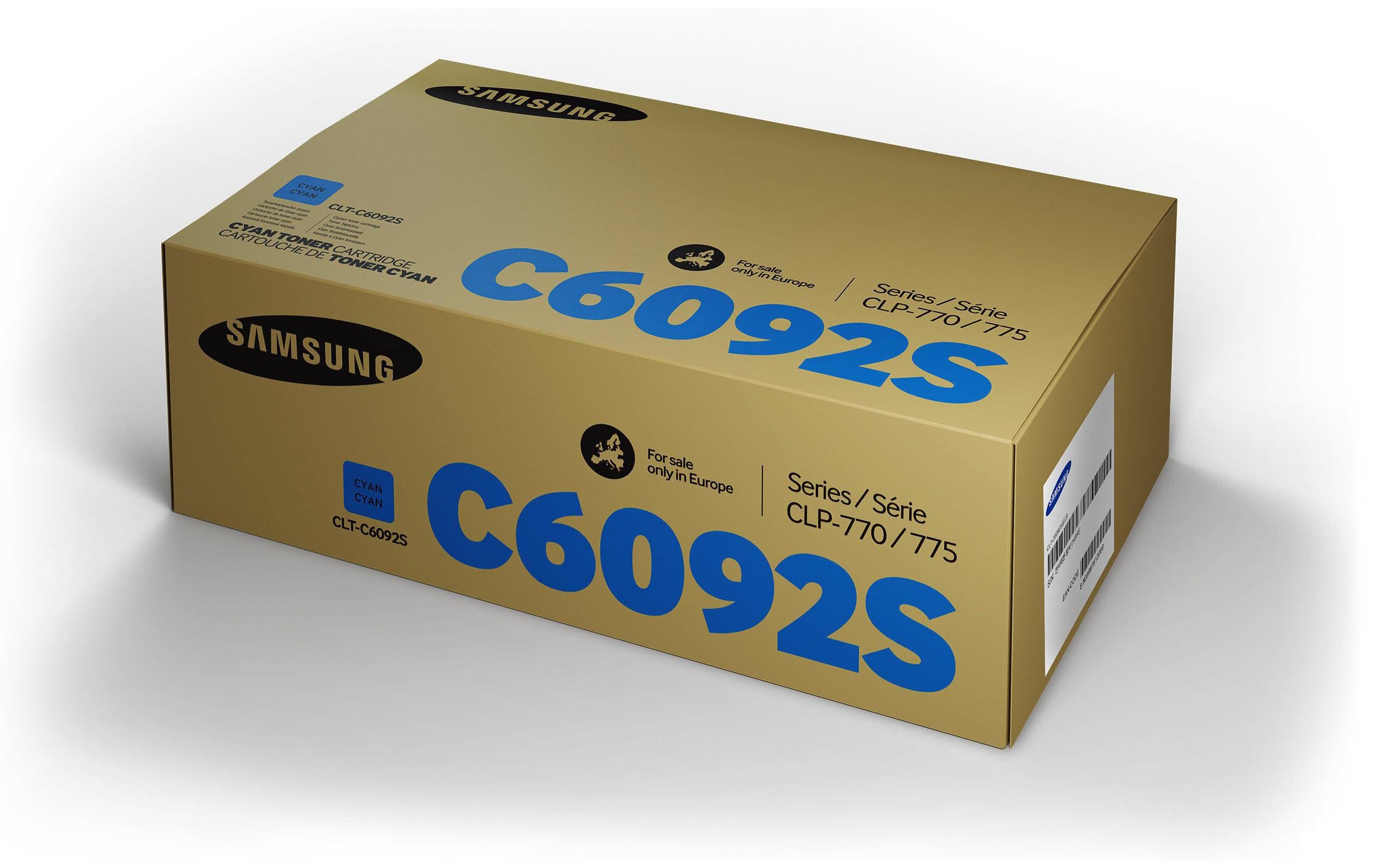 Samsung HP Toner CLT-C6092S Cyan SU082A