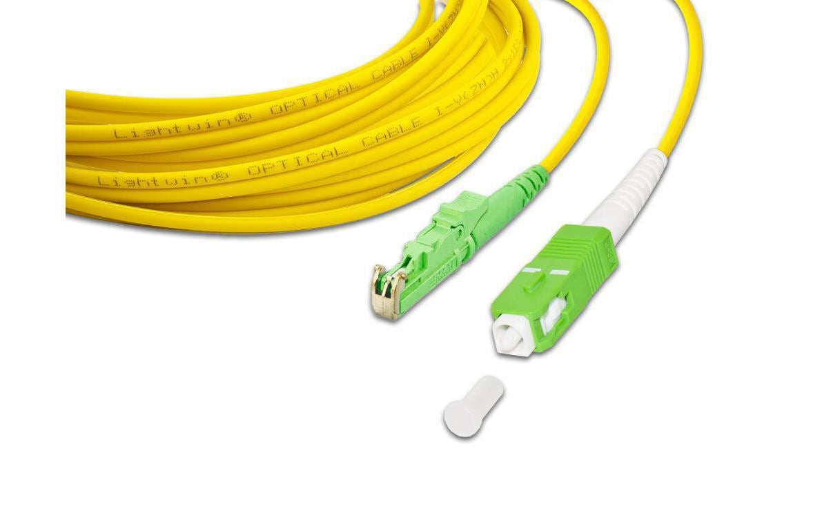 Lightwin, LWL-Patchkabel SM E2000/APC – SC/