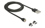 USB2.0-Ladekabel magnetische Stecker
