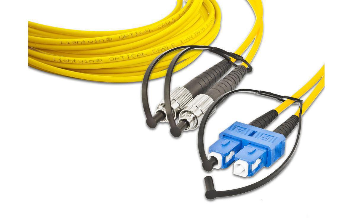 Lightwin LWL HQ Duplex Patchkabel, 2m