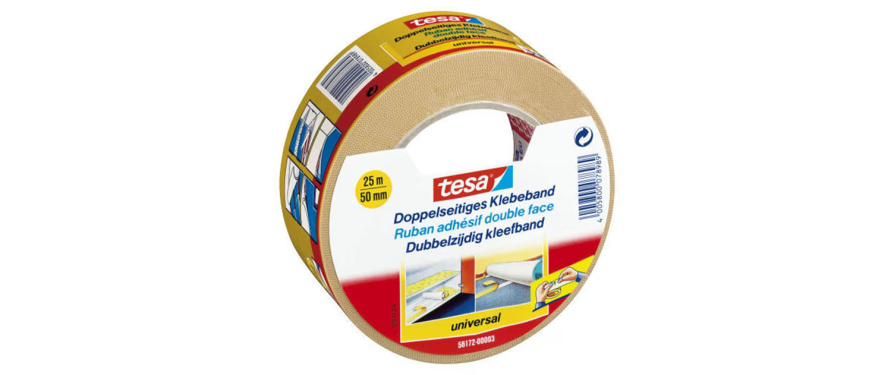 tesa Doppelseitiges Klebeband