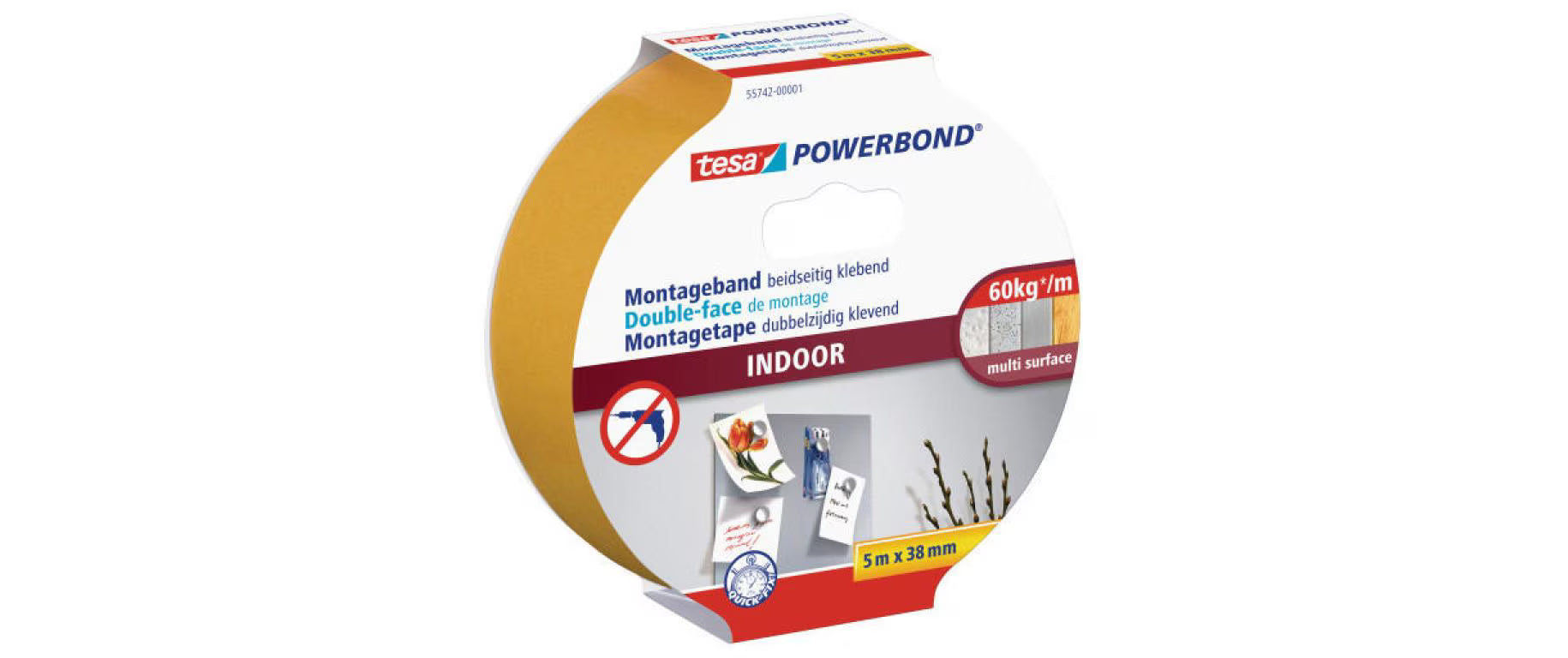 tesa Powerbond Montageband Indoor