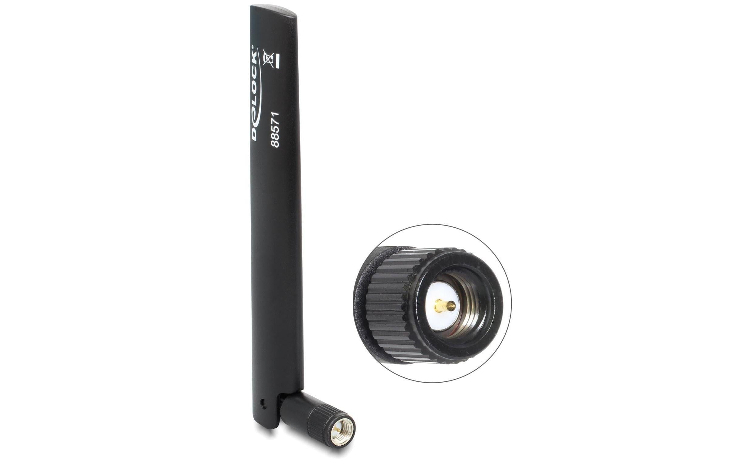 LTE/HSPA/GSM Antenne, SMA-Stecker, schwarz