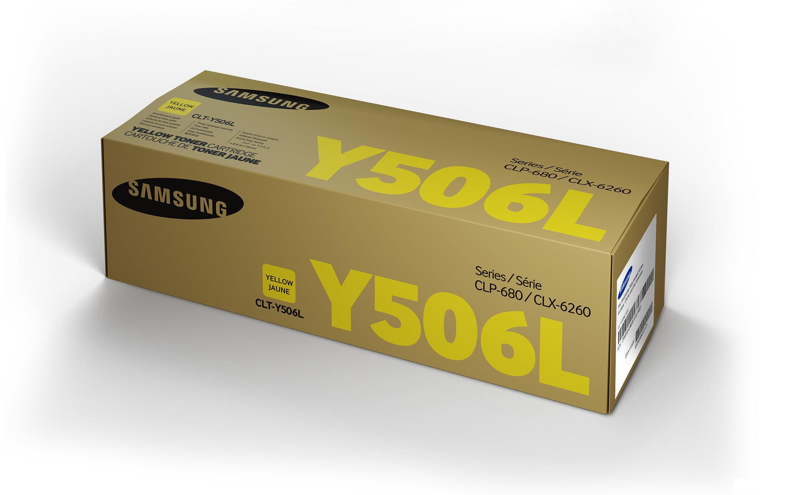 Samsung HP Toner CLT-Y506L Yellow SU515A