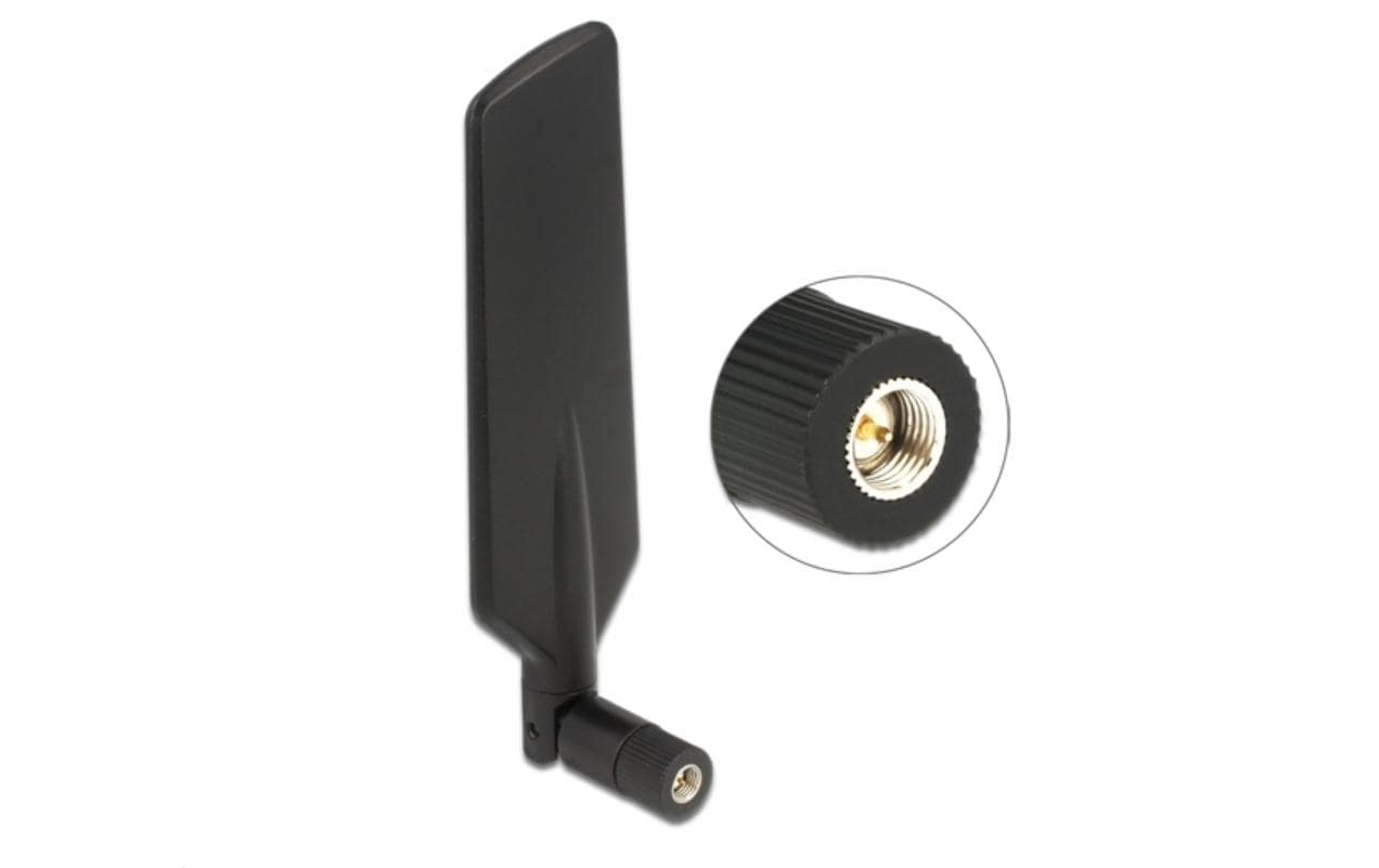 LTE/HSPA/GSM Antenne, SMA-Stecker, schwarz