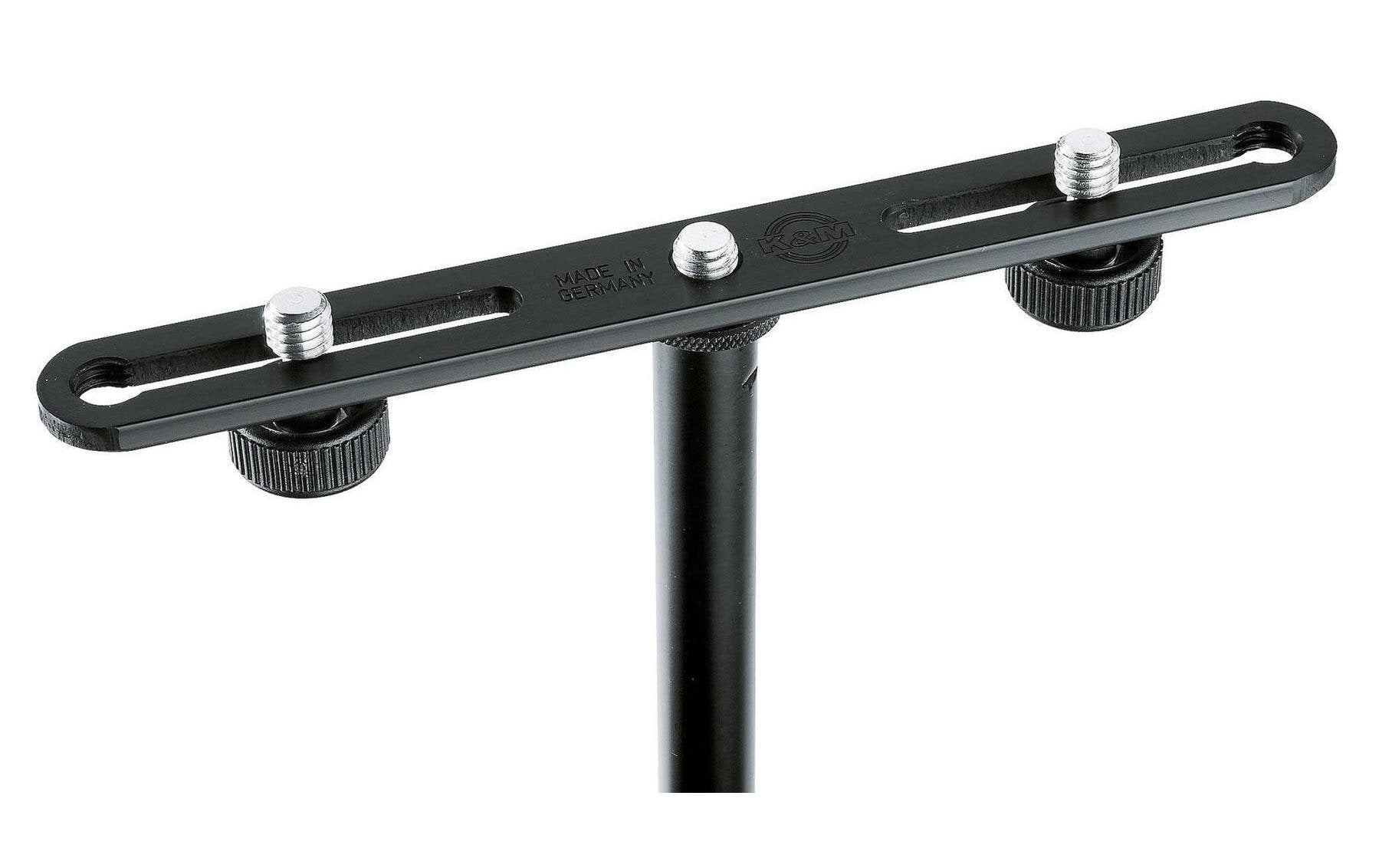 K&M 23550, Stereo-Bar für Mikrofone
