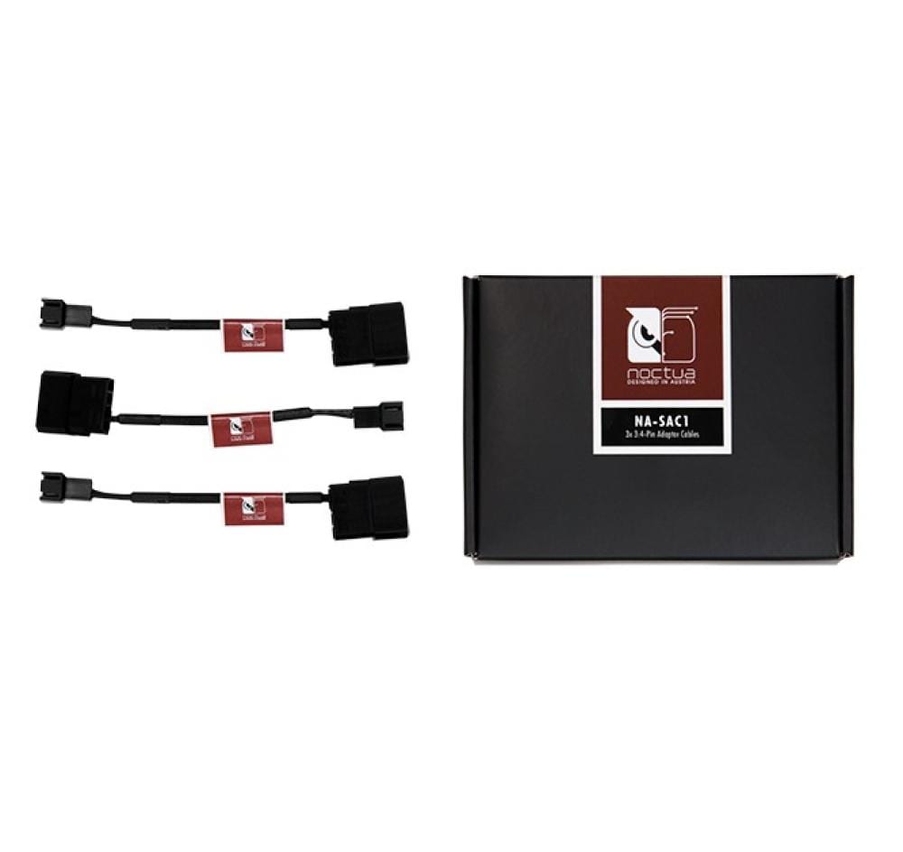 Noctua 3pin/4pin Adapter NA-SAC1,