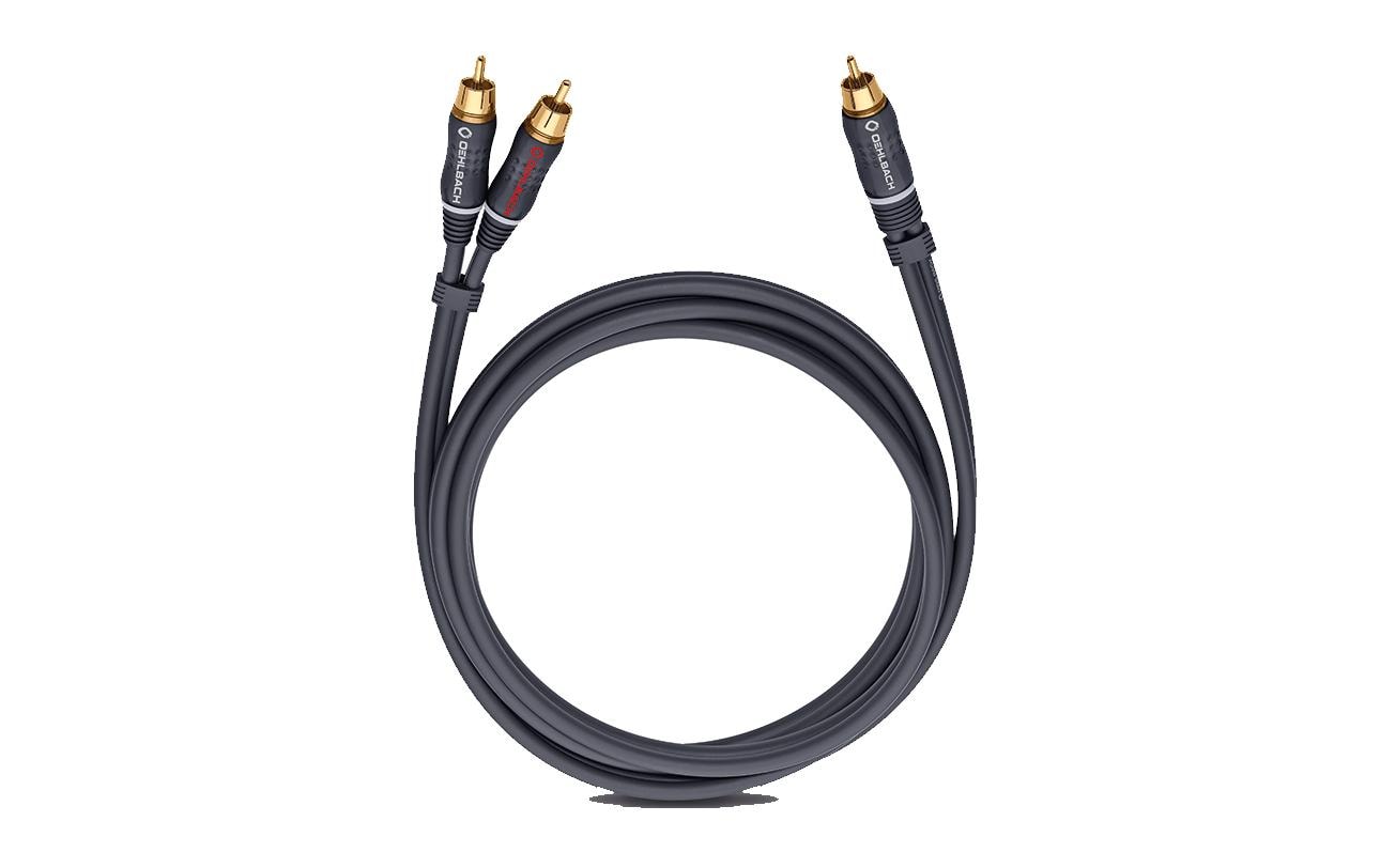 Oehlbach Subwoofer Kabel BOOOM 2.0m