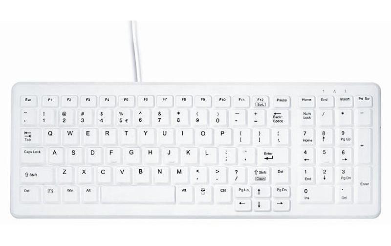 Active Key desinfizierbare Tastatur, weiss