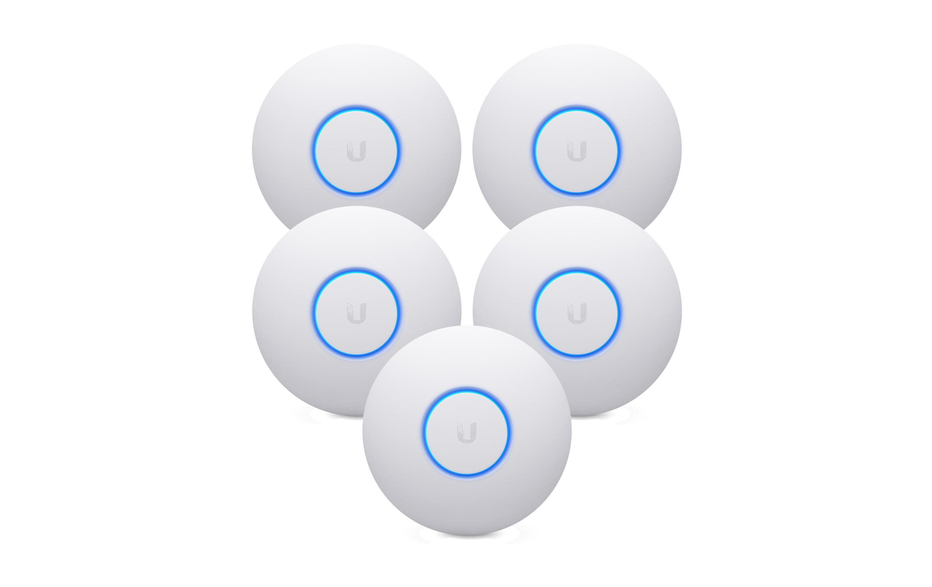 Ubiquiti UAP-NANOHD-5,Unifi Decken AP,5-Set