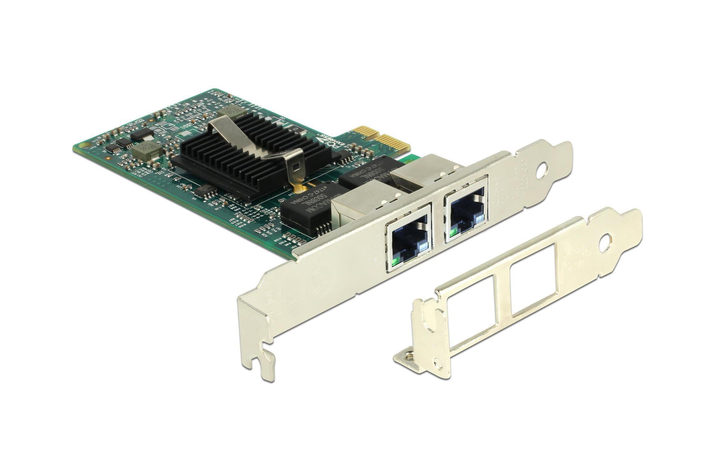 Delock PCI-Express Netzwerkkarte, 1Gbps