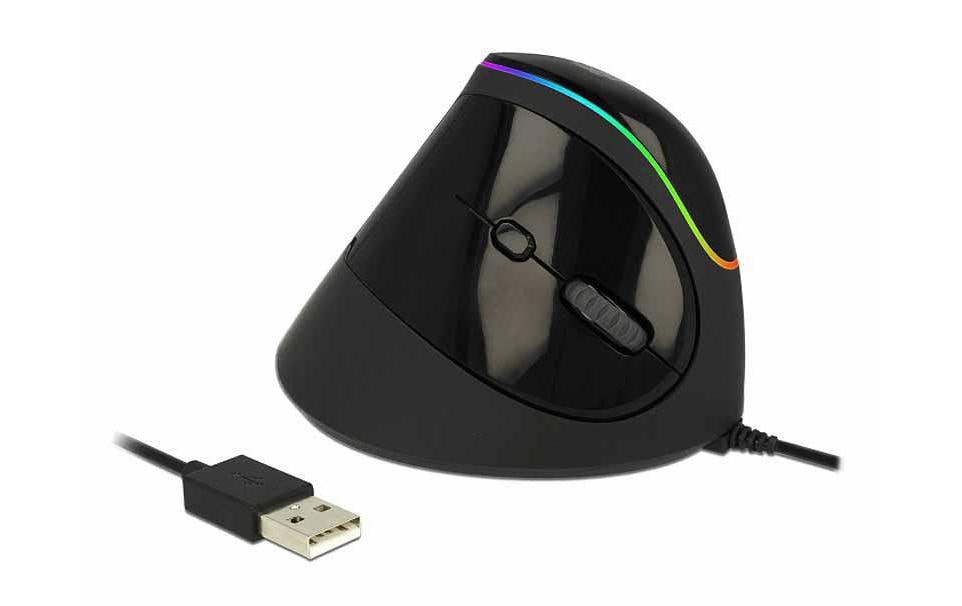 Delock 12597 Ergonomische USB Maus