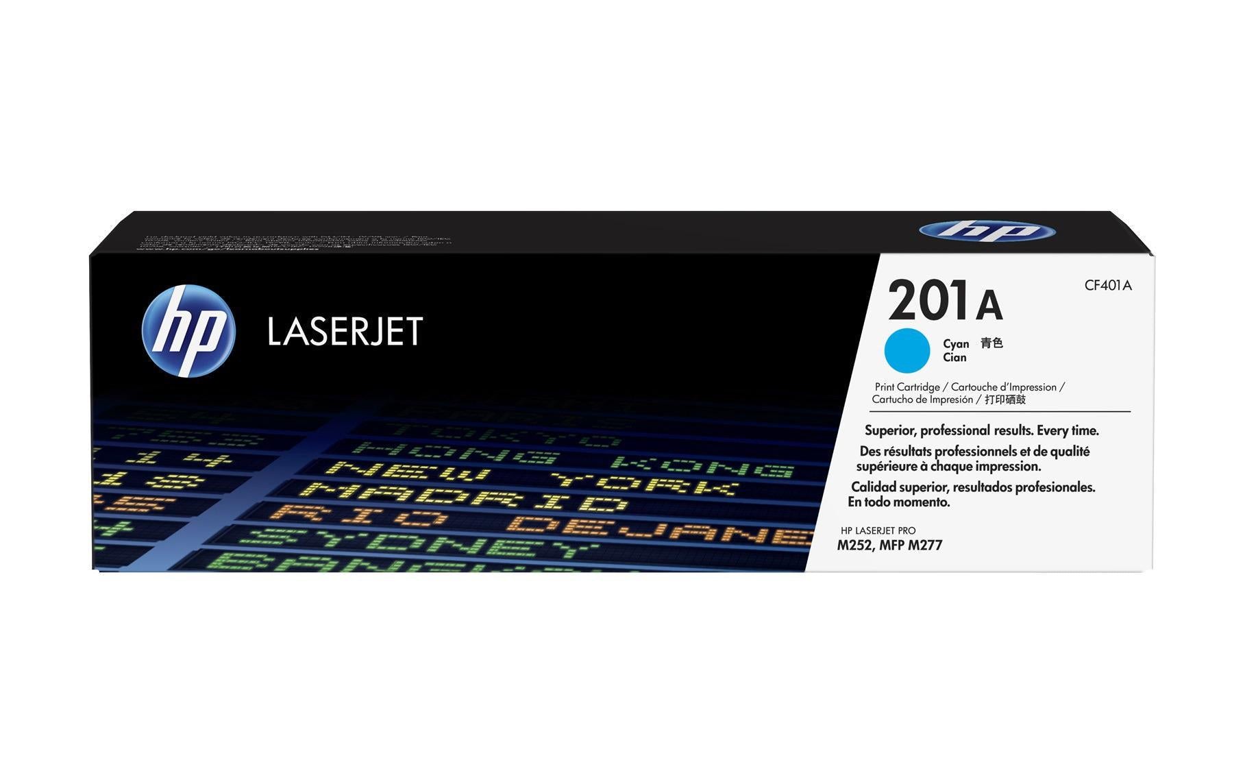HP, Toner Nr. 201A (CF401A) Cyan