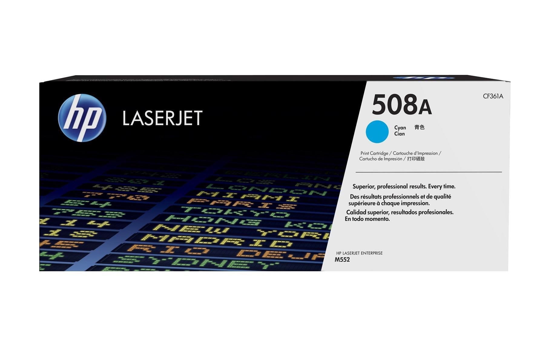 HP, Toner Nr. 508A (CF361A) Cyan