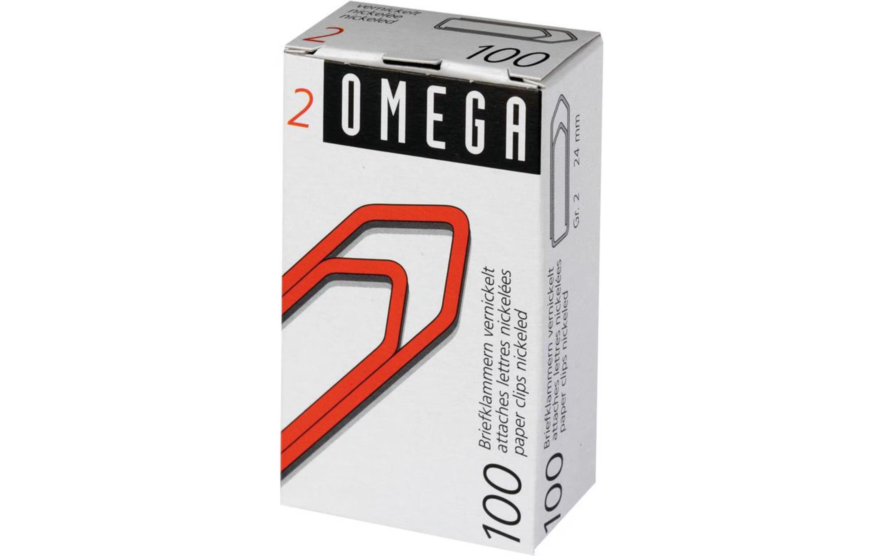 Omega Büroklammern No2