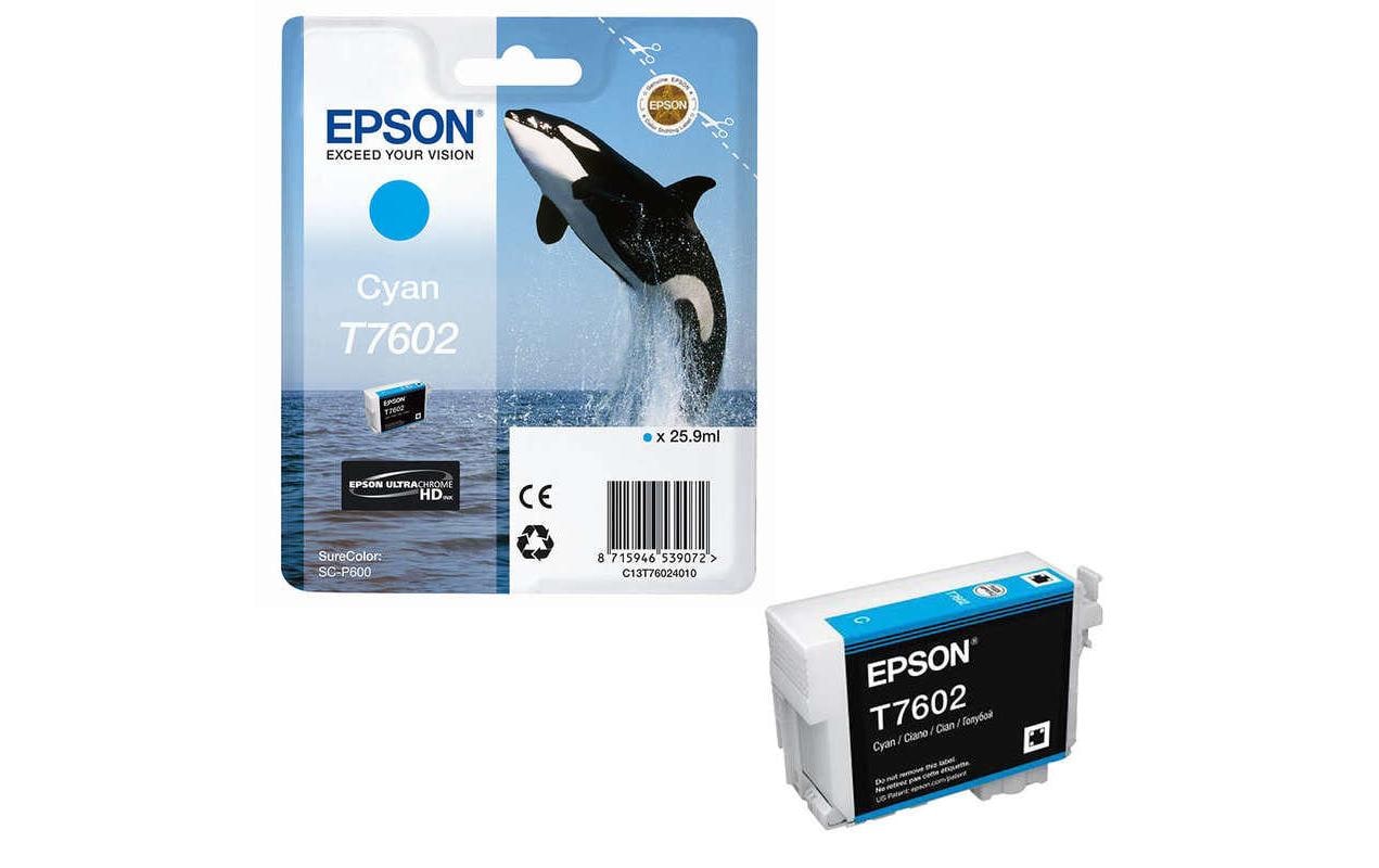 Tinte Epson T76024010, cyan