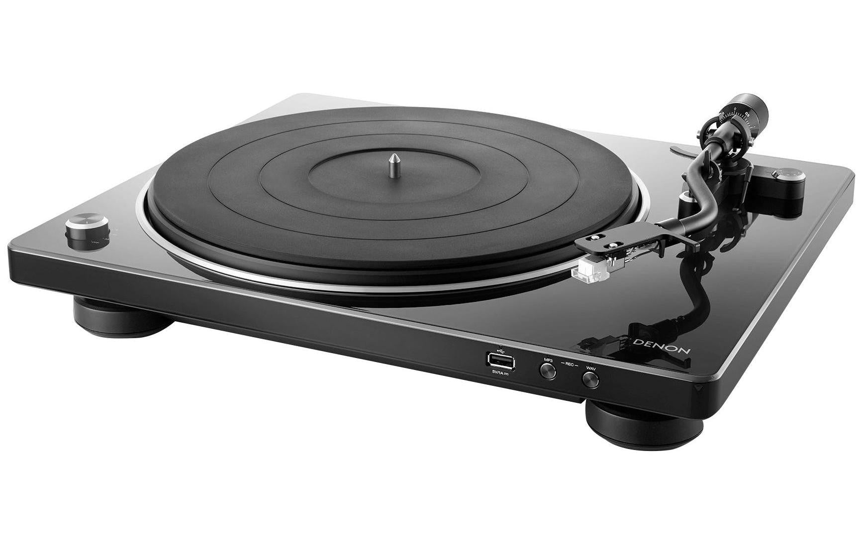 Denon DP-450USB, Plattenspieler, schwarz