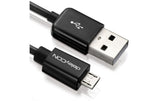 DeleyCON USB2.0-Kabel A-MicroB: 15cm