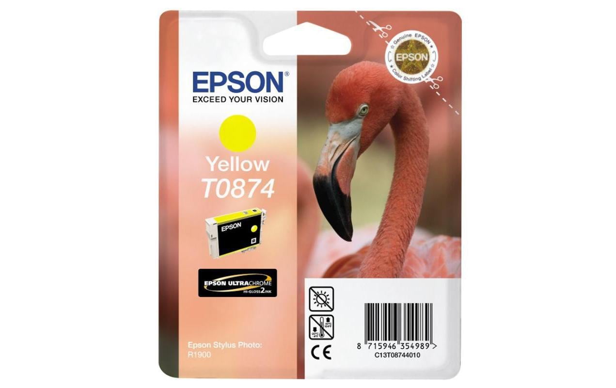 Tinte Epson T08744010, gelb, 11,4 ml
