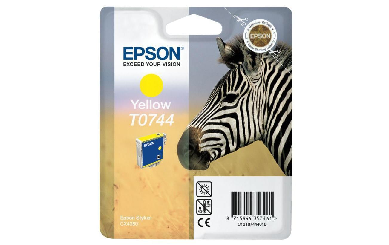 Tinte Epson T074440, gelb, 250 Seiten,