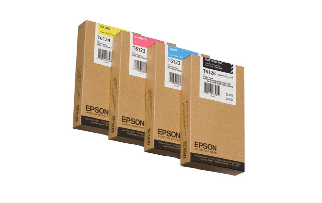 Tinte Epson T612800, schwarz
