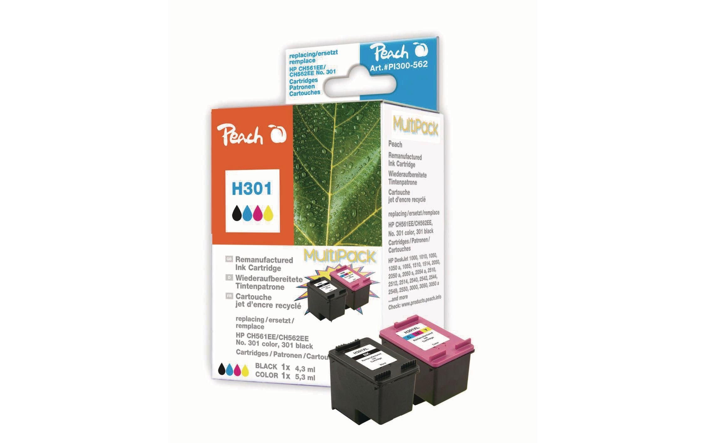 Peach Tinte HP Combi Pack Nr. 301