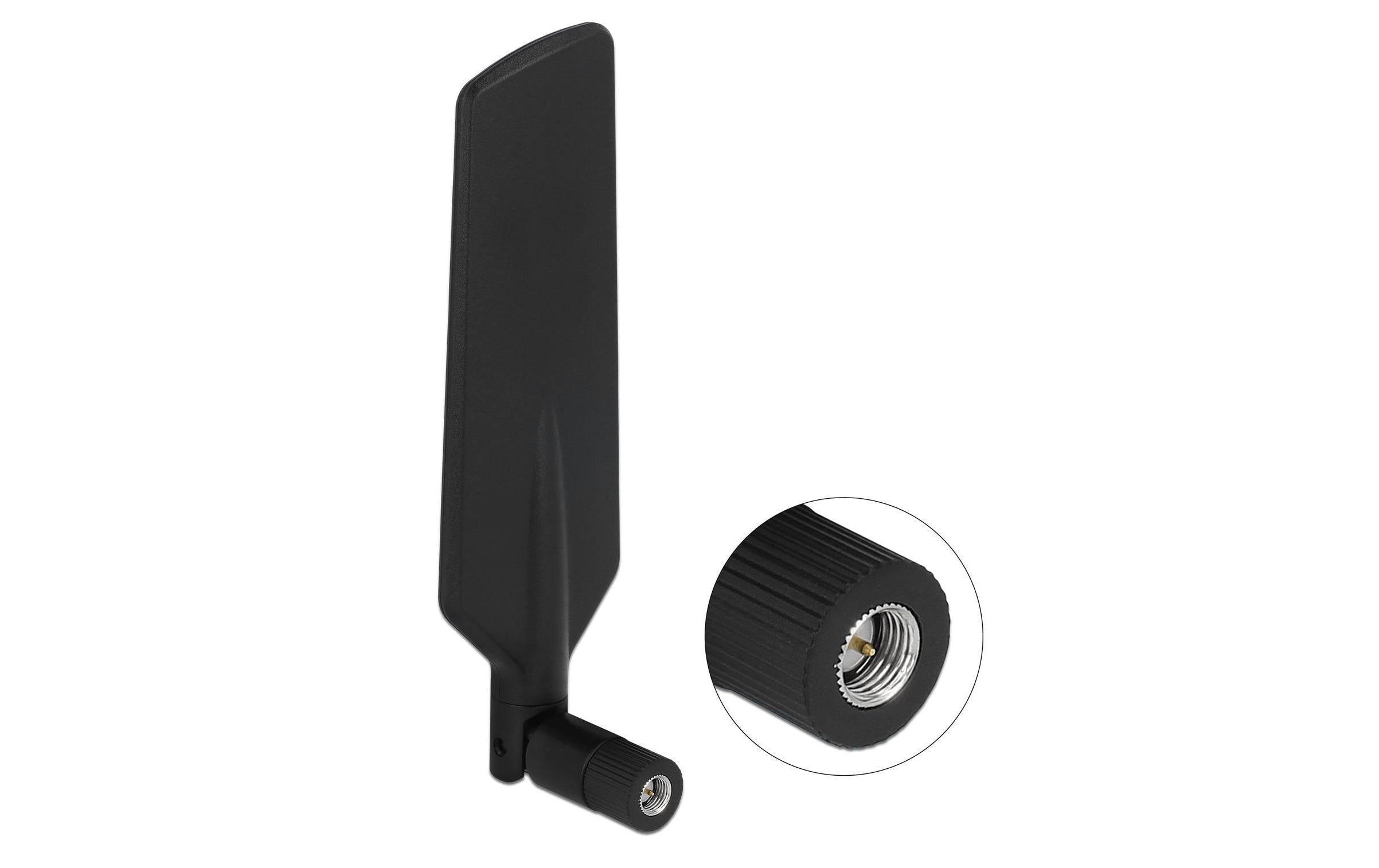 Delock LTE & 5G-Antenne,-1-3dBi, Kippgelenk