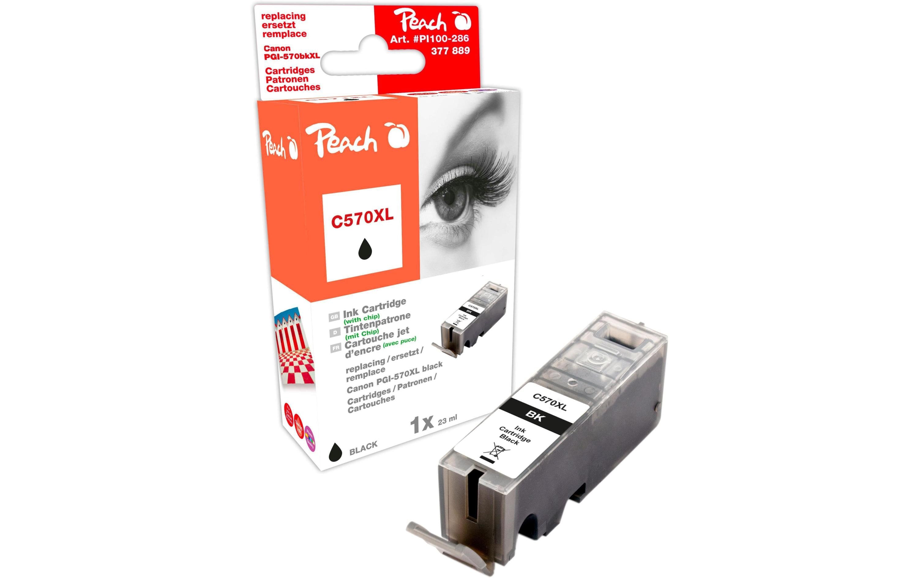 Peach Tinte Canon PGI-570bk XL black