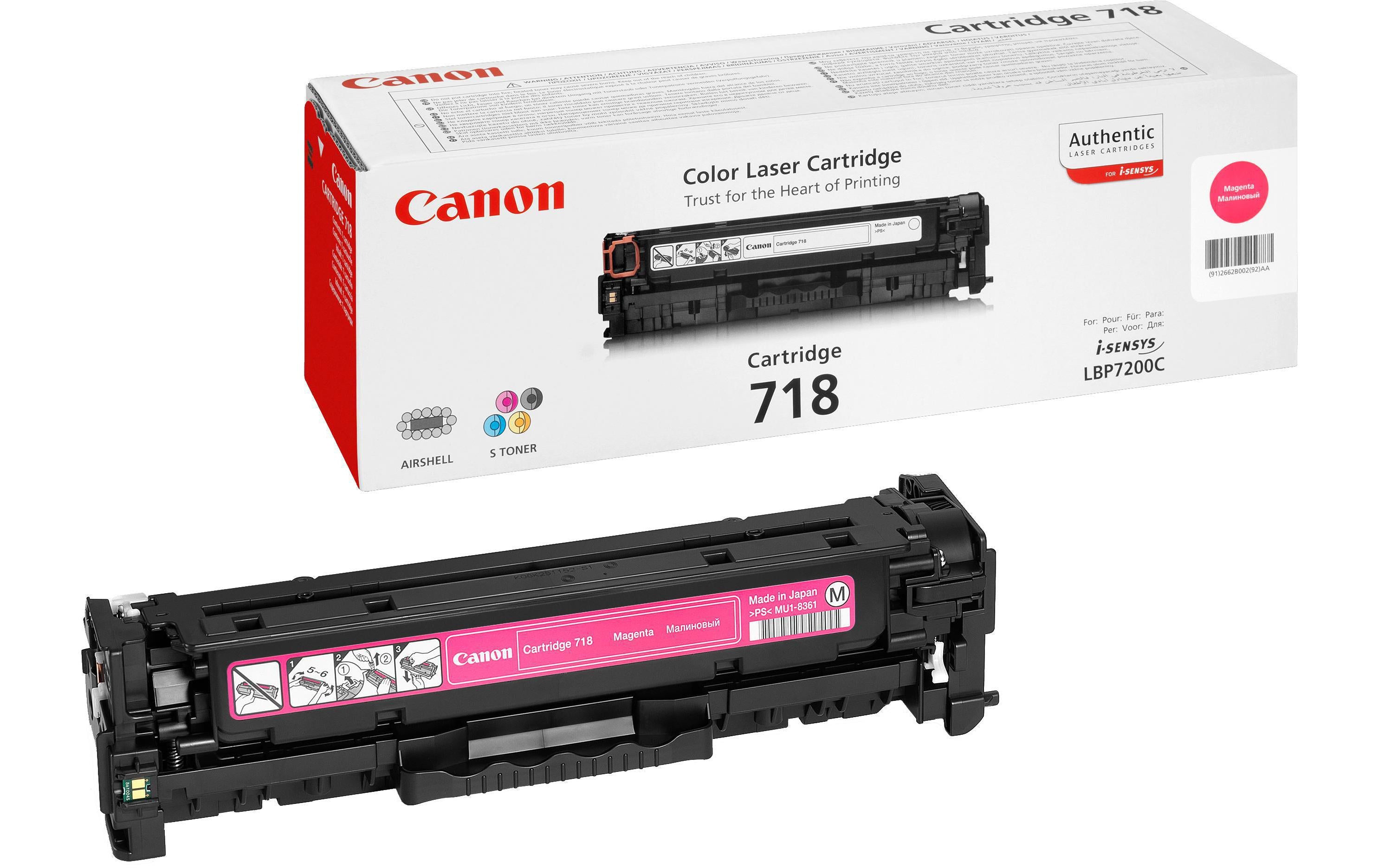 Toner 2660B002 Canon CRG 718, magenta