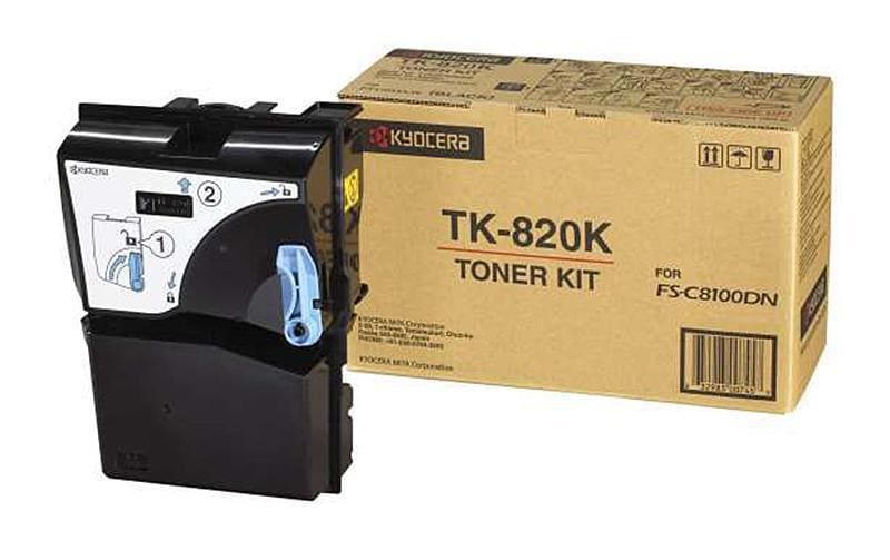 Toner Kyocera TK-820K, zu FS-C8100DN