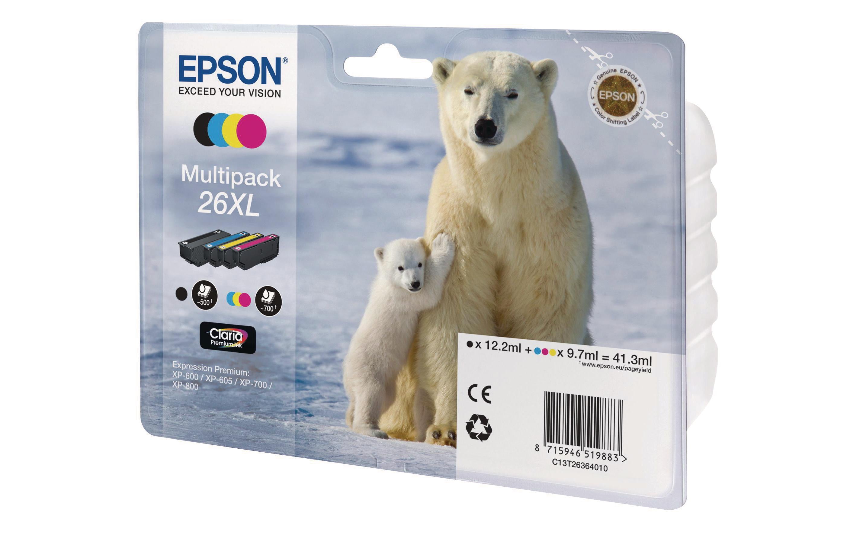 Tinte Epson T263640 XL Multipack