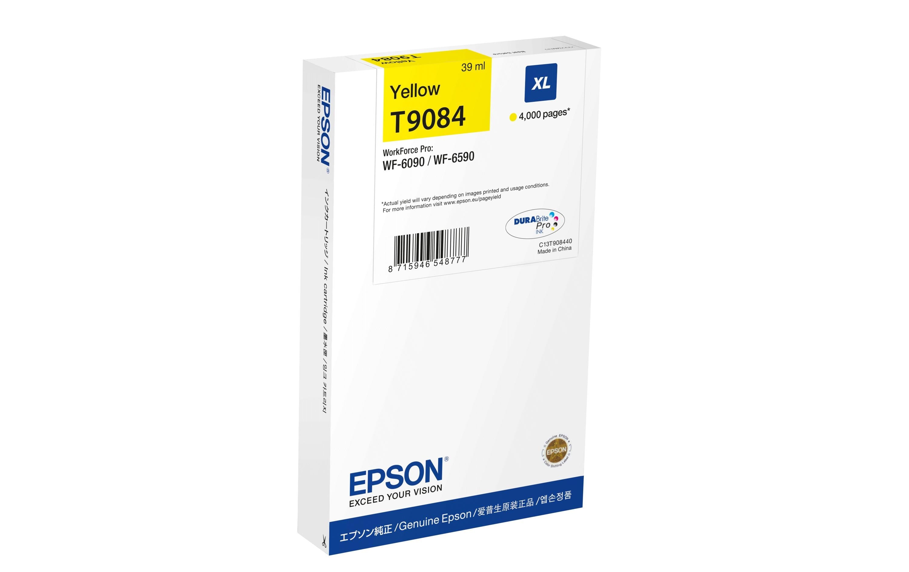 Tinte Epson T908440 XL, yellow