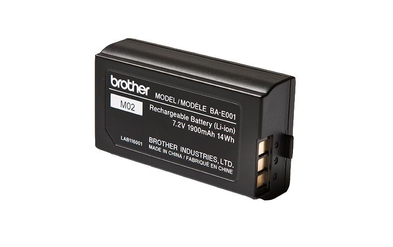 Brother LI-ion Akku BA-E001, 1900mA/7.2V