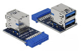 Delock 41865 USB 3.0 Pinheader Buchse