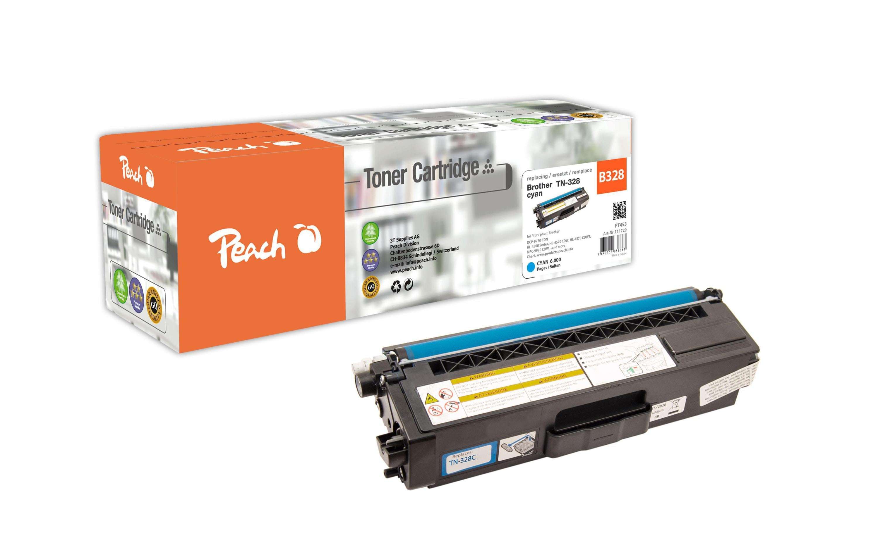 Peach Toner TN-328c cyan