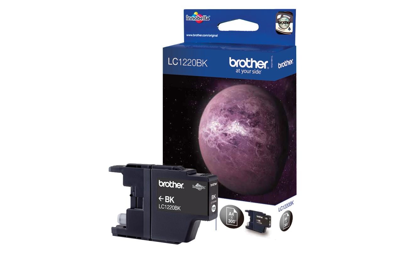 Tinte Brother LC-1220BK, schwarz