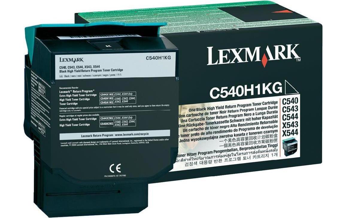 Rückgabe-Tonerkassette C540H1KG schwarz