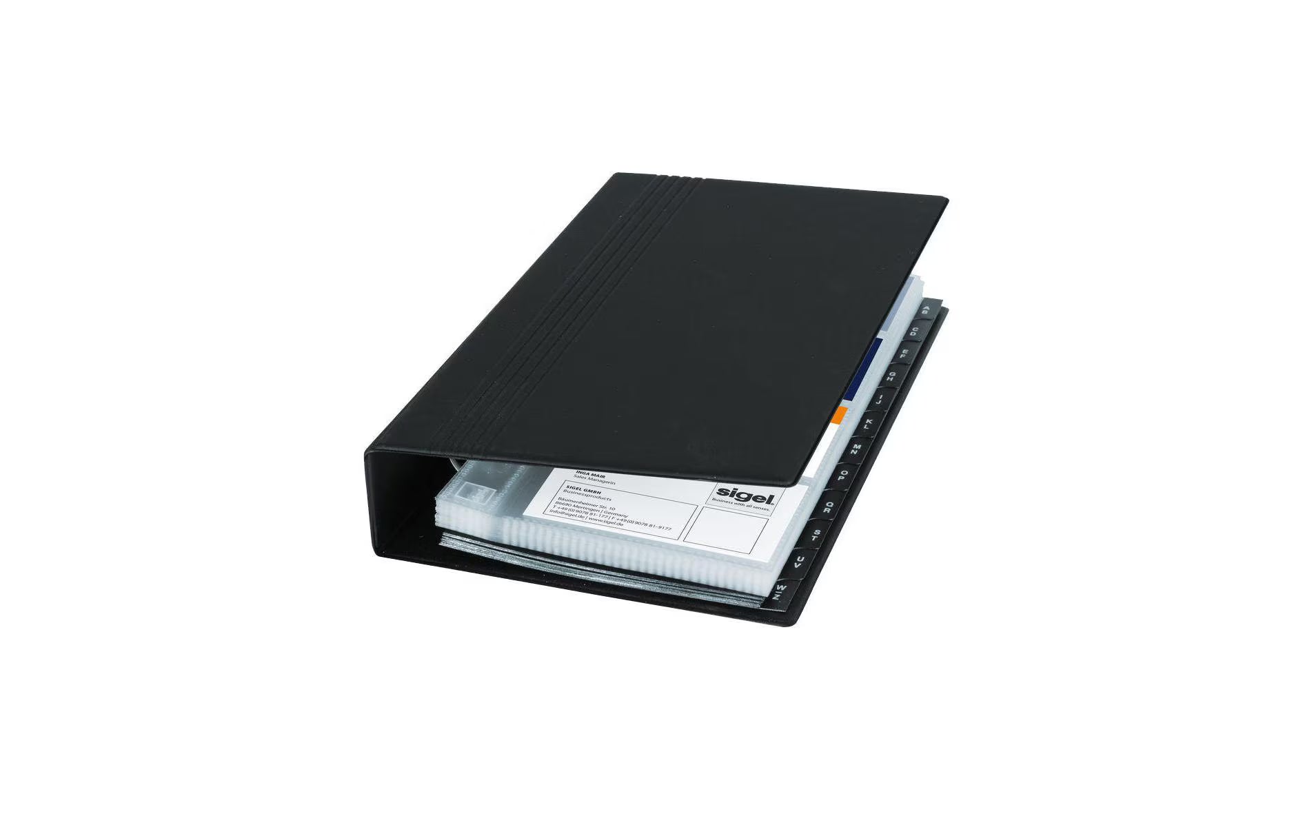 Sigel Visitenkarten-Ringbuch